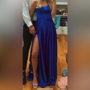 Blue Prom Dress - WORN ONCE